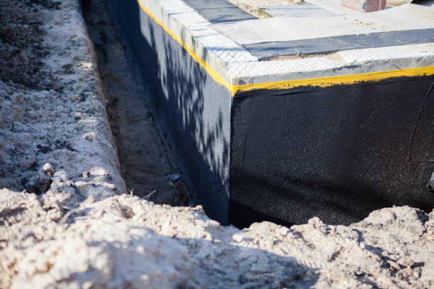 SJ Waterproofing Pros completing home waterproofing near Westwood, KS