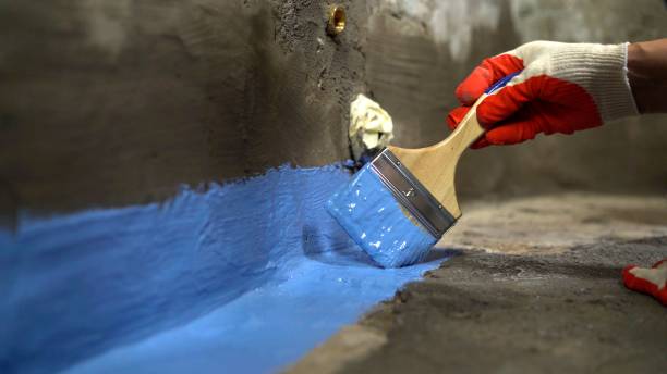 Large-scale Wet Basement Repair work completed in Westwood, KS by SJ Waterproofing Pros